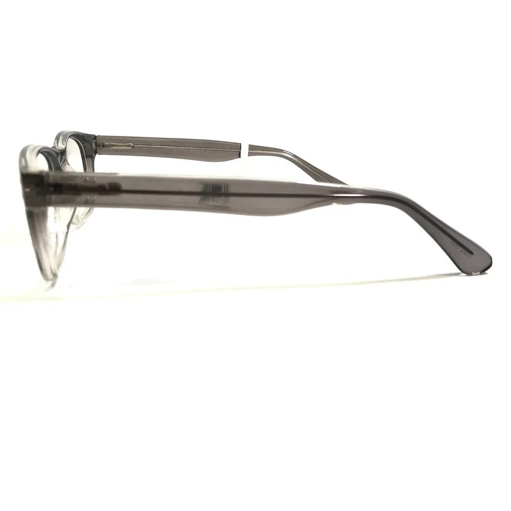 Affordable Designs Eyeglasses Frames FINN GRAY Clear Fade Square 56-18-150
